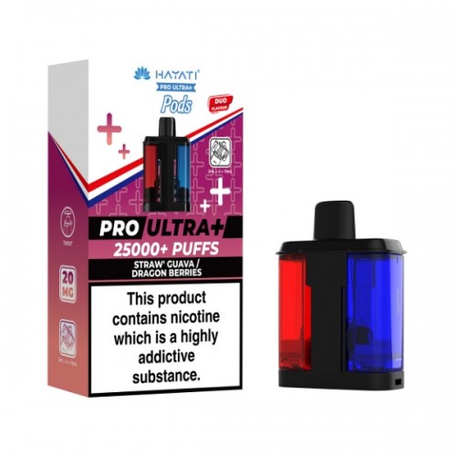 Hayati Pro Ultra+ Replacement - Pod [Straw' Guava / Dragon Berries]