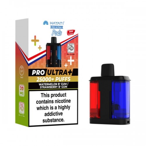Hayati Pro Ultra+ Replacement - Pod [Watermelon B' Gum / Strawberry B' Gum]