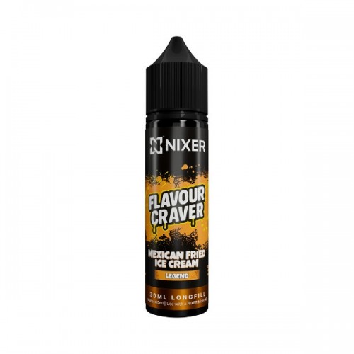 Nixer X Flavour Craver - 30ml - Mexican Fried Ice Cream - Longfill