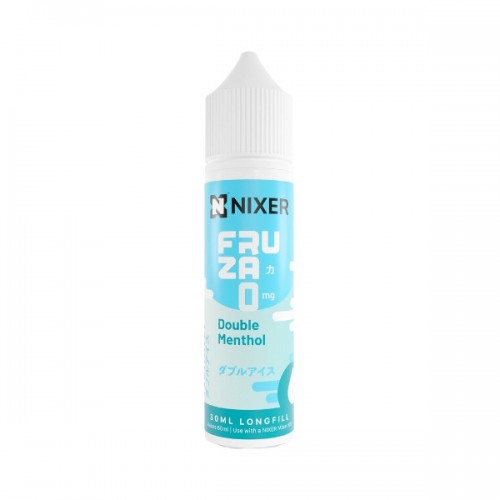 Nixer X Fruza - 30ml - Double Menthol - Longfill