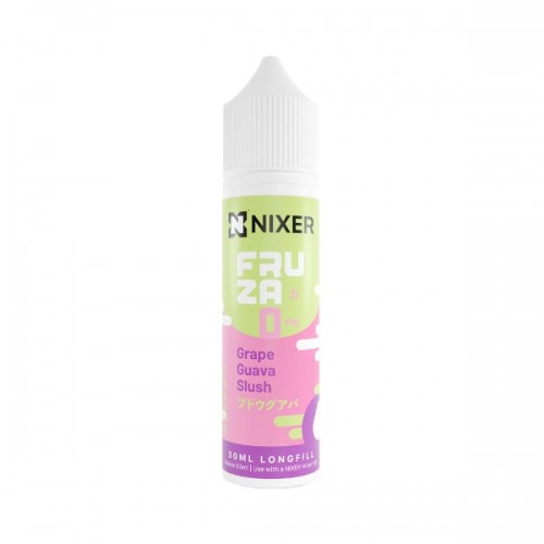 Nixer X Fruza - 30ml - Grape Guava Slush - Longfill Nixer X Fruza - 30ml - Grape Guava Slush - Longfill