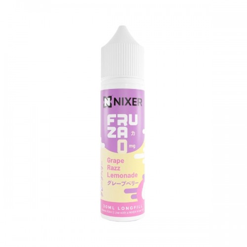 Nixer X Fruza - 30ml - Grape Razz Lemonade - Longfill