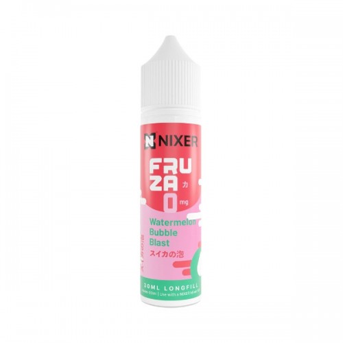 Nixer X Fruza - 30ml - Watermelon Bubble Blast - Longfill