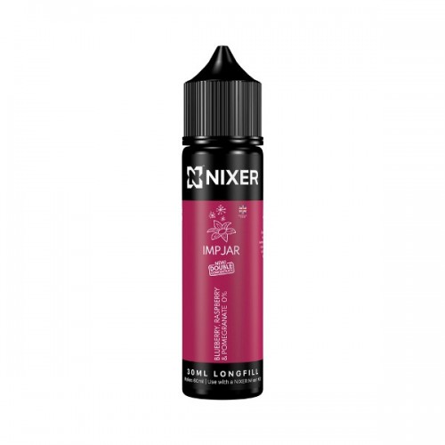 Nixer X Imp Jar - 30ml - Blueberry, Raspberry & Pomegranate - Longfill