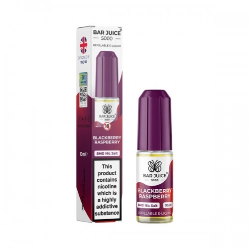 Bar Juice - Nic Salt - Blackberry Raspberry [5MG]
