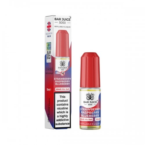 Bar Juice - Nic Salt - Strawberry Raspberry Blueberry [20MG]