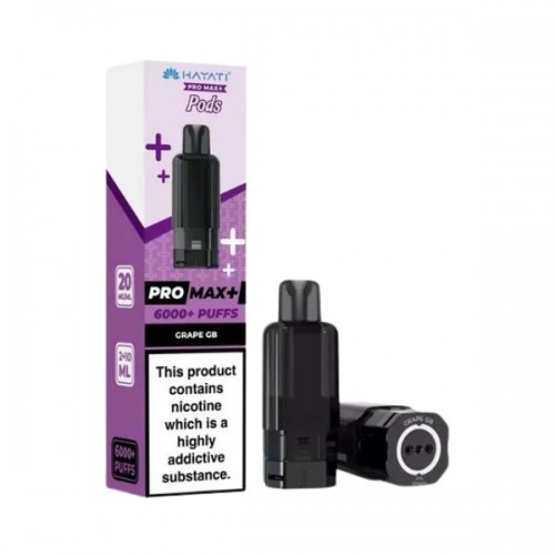 Hayati Pro Max+ Replacement Pod [Grape GB]