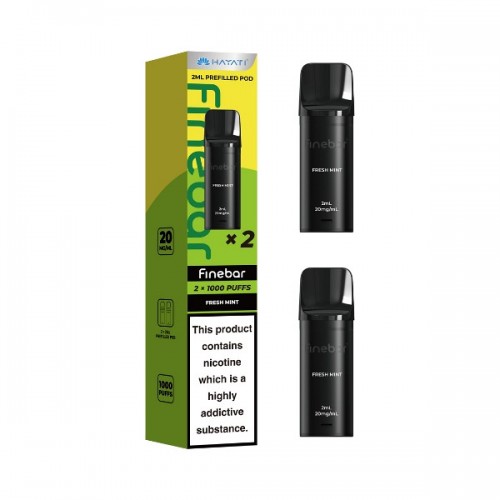 Hayati Finebar - Replacement Pod - 2 Pack [Fresh Mint]