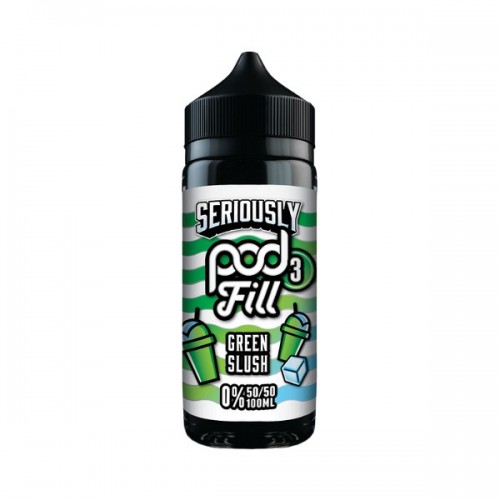Doozy Vape - Seriously Pod Fill 3 - 100ml [Green Slush]