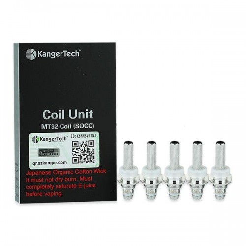 Kanger SOCC Coils - 5 Pack [1.8ohm]