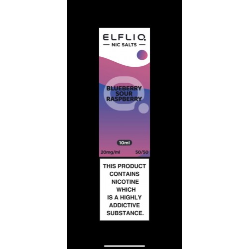 Elf Bar ELFLIQ - Nic Salt - Blueberry Sour Raspberry [20mg]