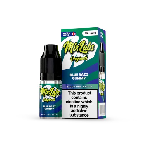 Mix Labs - Nic Salt - [Blue Razz Gummy 10mg]