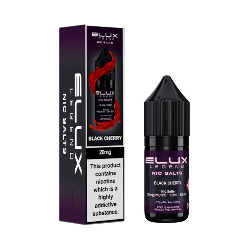 Elux - Nic Salt [Black Cherry 10mg]