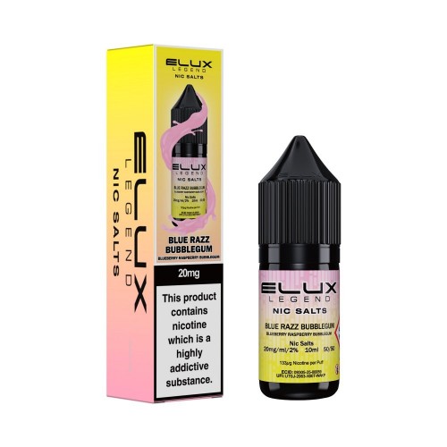 Elux - Nic Salt [Blue Razz Bubblegum 20mg]