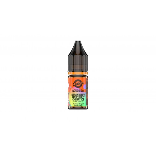 Vaporesso Deliciu V2 - Nic Salt [Strawberry Raspberry Cherry Ice 10mg]