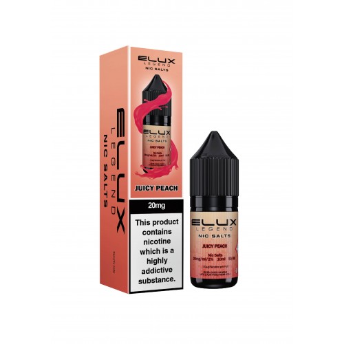 Elux - Nic Salt [Juicy Peach 20mg]