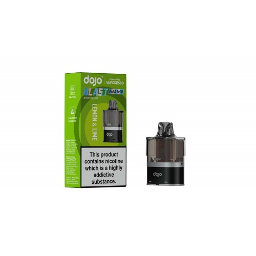 DOJO BLAST 6000 Pod & Refill (Powered by Vaporesso) [Lemon & Lime 10mg]