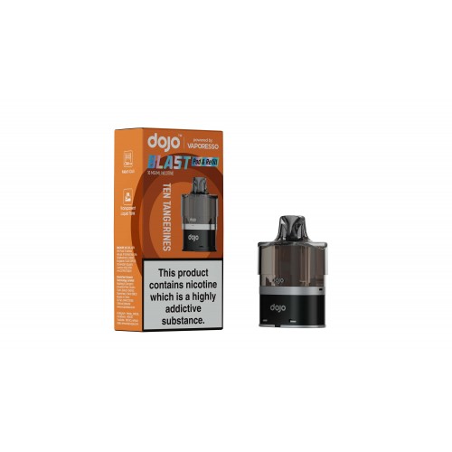 DOJO BLAST 6000 Pod & Refill (Powered by Vaporesso) [Ten Tangerines 10mg]