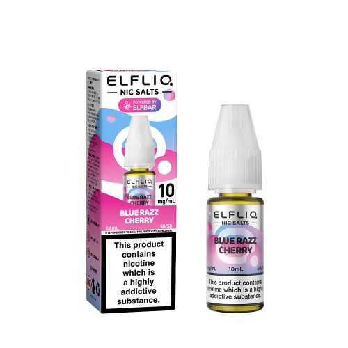 Elf Bar ELFLIQ - Nic Salt [Blue Razz Cherry 10mg]