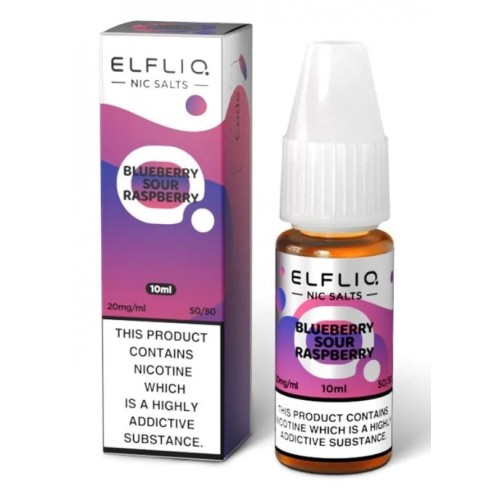 Elf Bar ELFLIQ - Nic Salt [Blueberry Sour Raspberry 20mg]