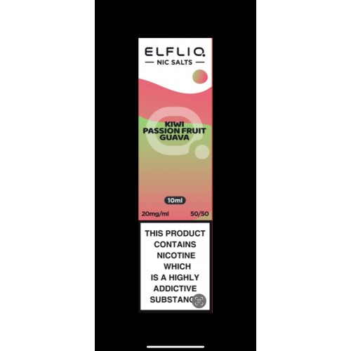 Elf Bar ELFLIQ - Nic Salt [Kiwi Passion Fruit Guava 20mg]