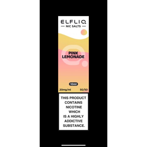Elf Bar ELFLIQ - Nic Salt [Pink Lemonade 10mg]