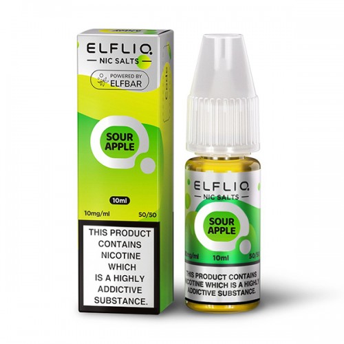 Elf Bar ELFLIQ - Nic Salt [Sour Apple 20mg]