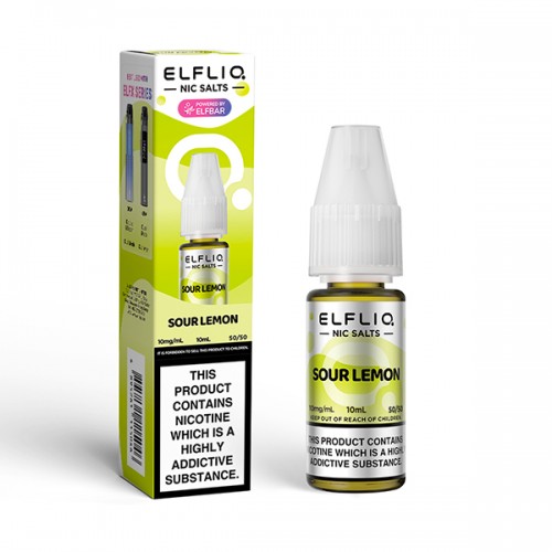 Elf Bar ELFLIQ - Nic Salt [Sour Lemon 10mg]