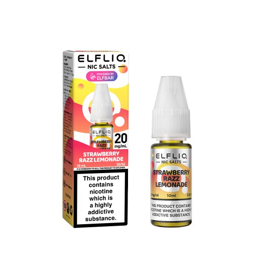 Elf Bar ELFLIQ - Nic Salt [Strawberry Razz Lemonade 20mg]