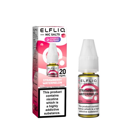 Elf Bar ELFLIQ - Nic Salt [Strawberry Watermelon 20mg]