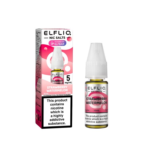 Elf Bar ELFLIQ - Nic Salt [Strawberry Watermelon 5mg]