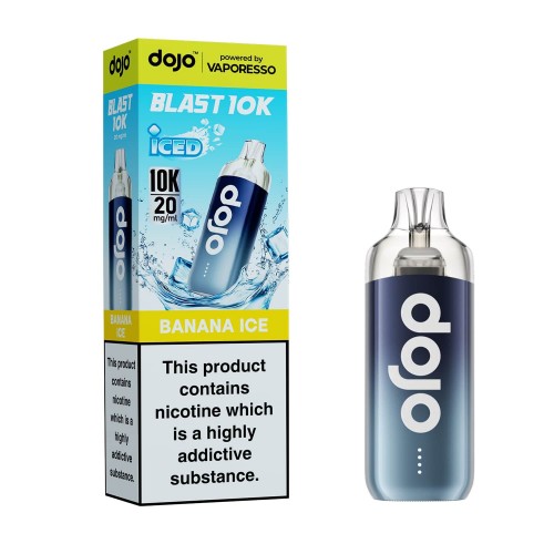 DOJO BLAST 10K Kit (Powered by Vaporesso) [Banana Ice 20mg]