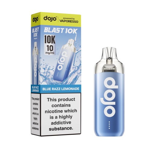 DOJO BLAST 10K Kit (Powered by Vaporesso) [Blue Razz Lemonade 10mg]