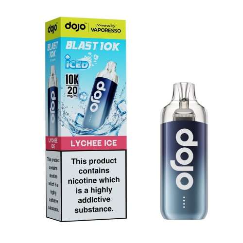 DOJO BLAST 10K Kit (Powered by Vaporesso) [Lychee Ice 20mg]
