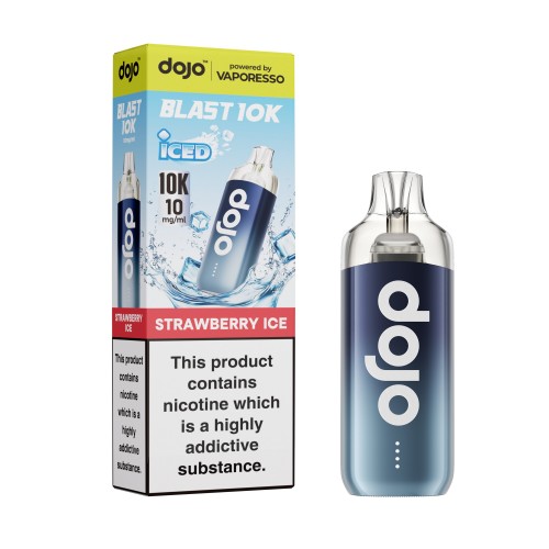 DOJO BLAST 10K Kit (Powered by Vaporesso) [Strawberry Ice 10mg]