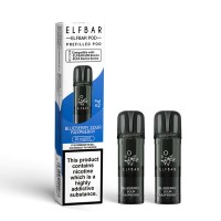 Elf Bar 600 Pre Filled Pod - 2 Pack [Blueberry Sour Raspberry 20mg]