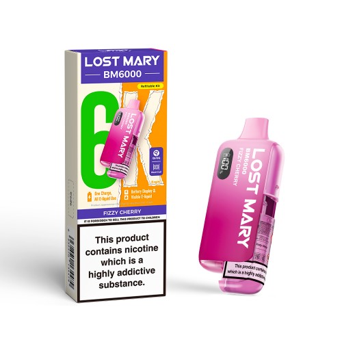 Lost Mary BM6000 Pre Filled Pod Kit [Fizzy Cherry 20mg]