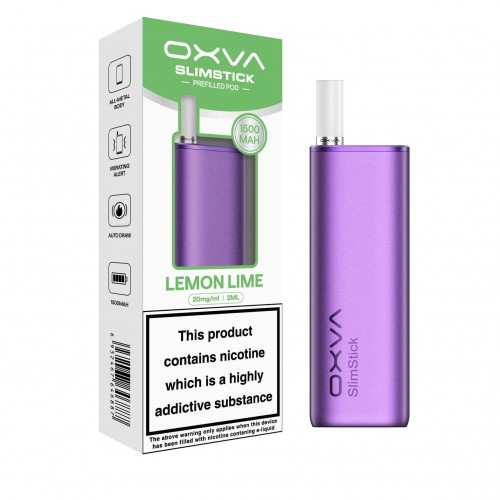 Oxva SlimStick Pre Filled Pod Kit [Lemon Lime 20mg]