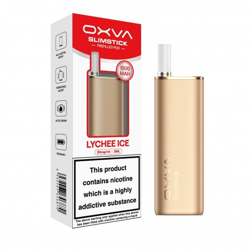 Oxva SlimStick Pre Filled Pod Kit [Lychee Ice 20mg]