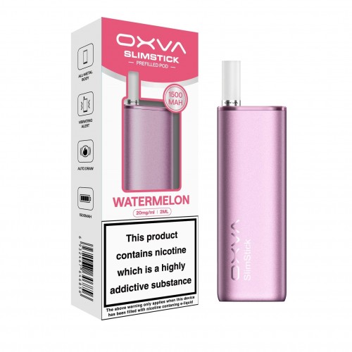 Oxva SlimStick Pre Filled Pod Kit [Watermelon 20mg]