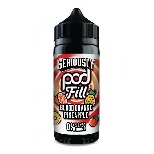 Doozy Vape - Seriously Pod Fill - 100ml [Blood Orange Pineapple]