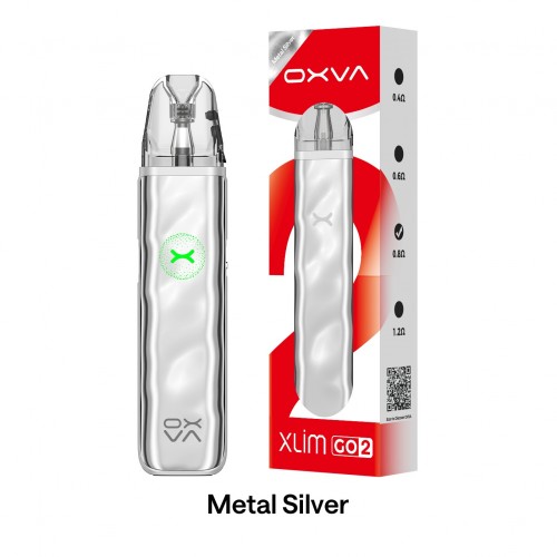 Oxva Xlim Go 2 Pod Kit [Metal Silver]