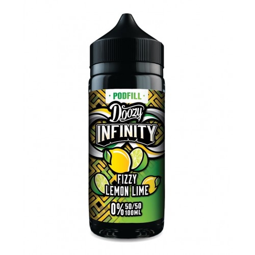 Doozy Vape - Infinity Pod Fill - 100ml [Fizzy Lemon Lime 50/50]
