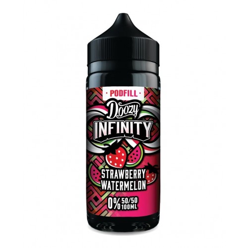 Doozy Vape - Infinity Pod Fill - 100ml [Strawberry Watermelon 50/50]