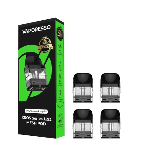 Vaporesso XROS Universal V3 Pods - 4 Pack [1.2ohm Mesh]