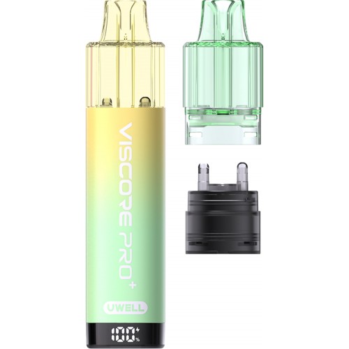 Uwell Viscore Pro Plus Pod Kit [Lemon Edition 20mg]