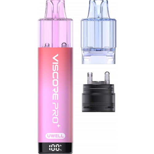 Uwell Viscore Pro Plus Pod Kit [Strawberry Edition 20mg]