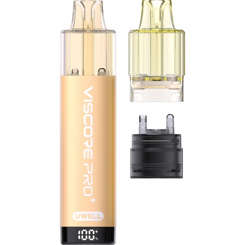 Uwell Viscore Pro Plus Pod Kit [Yellow Edition 20mg]