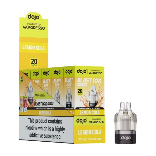 DOJO BLAST 10K/30K Prefilled Pod (Powered by Vaporesso) [Lemon Cola 20mg]
