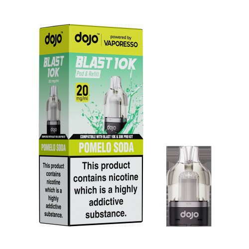 DOJO BLAST 30K Prefilled Pro Pod (Powered by Vaporesso) [Pomelo Soda 20mg]